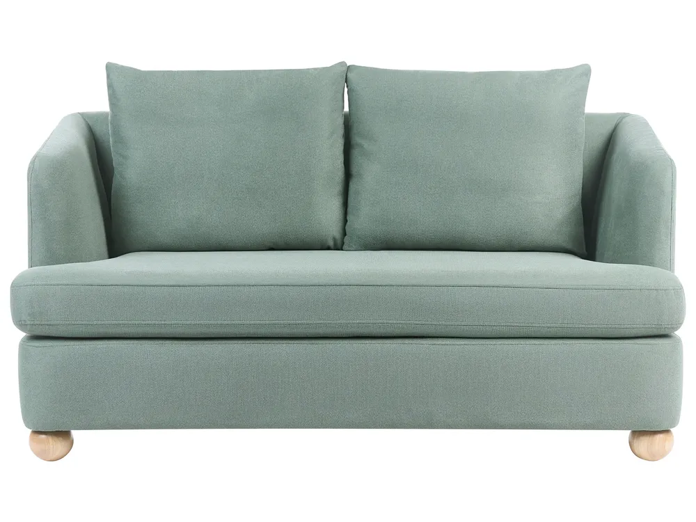Living Room Set 6 Seater RATTVIK Fabric Light Green_1066616