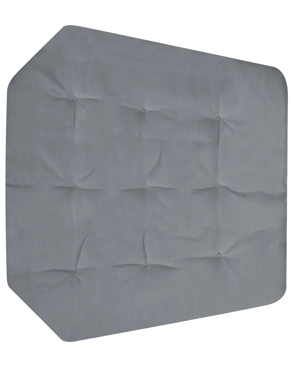 Hanging Chair with Stand ALVIANO Fabric Dark Grey_960442