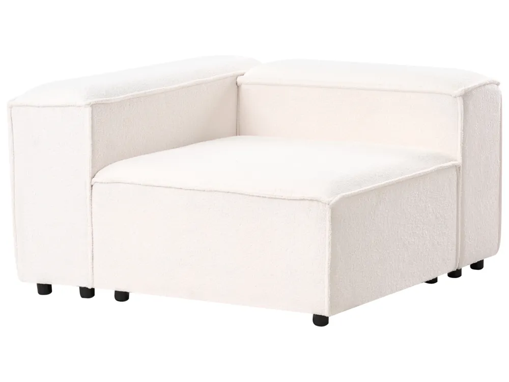 Modular Corner Sofa 4 Seater ARDAL Boucle Off-White Right Hand_908477