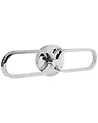 LED Wall Lamp KRANG Metal Silver