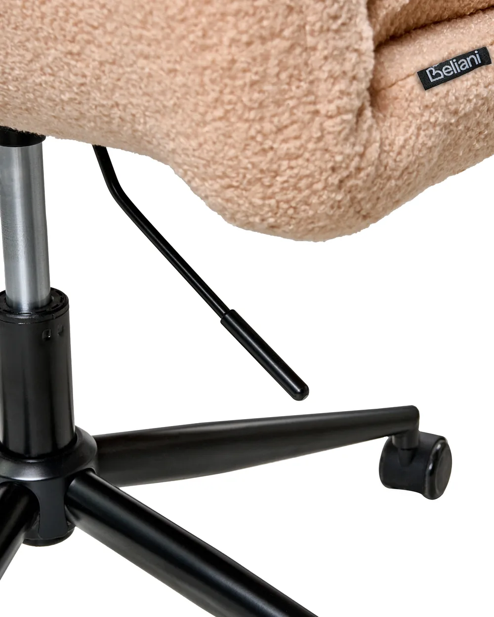 Sedia da ufficio ADDISON Bouclé Rosa pesca_998605