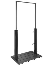 Freestanding Outdoor Solar Shower MARACAIBO Black_973919
