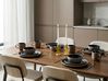 Tafelservice 16-teilig NUTMEG Steinzeug Beige / Blau