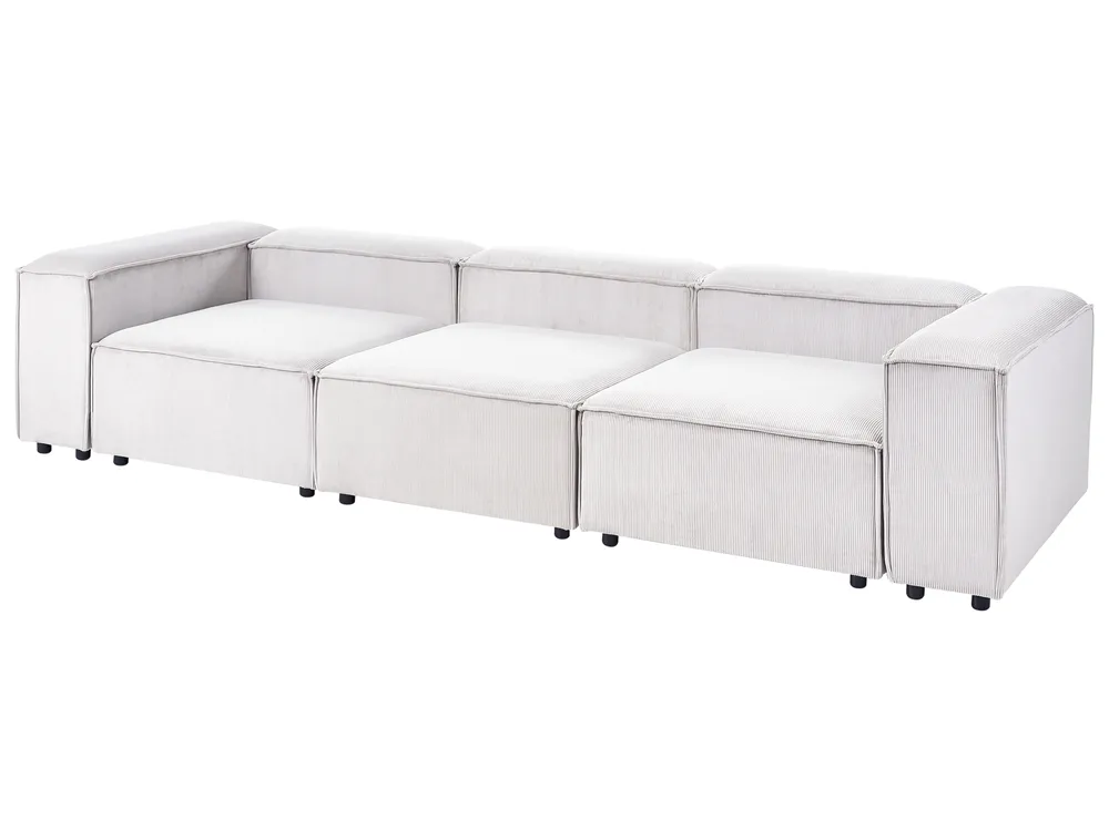 Modular Sofa 3 Seater ARDAL Corduroy Off-White_1007980