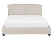 Wasserbett Stoff BELFORT 140 x 200 cm Hellbeige_849950