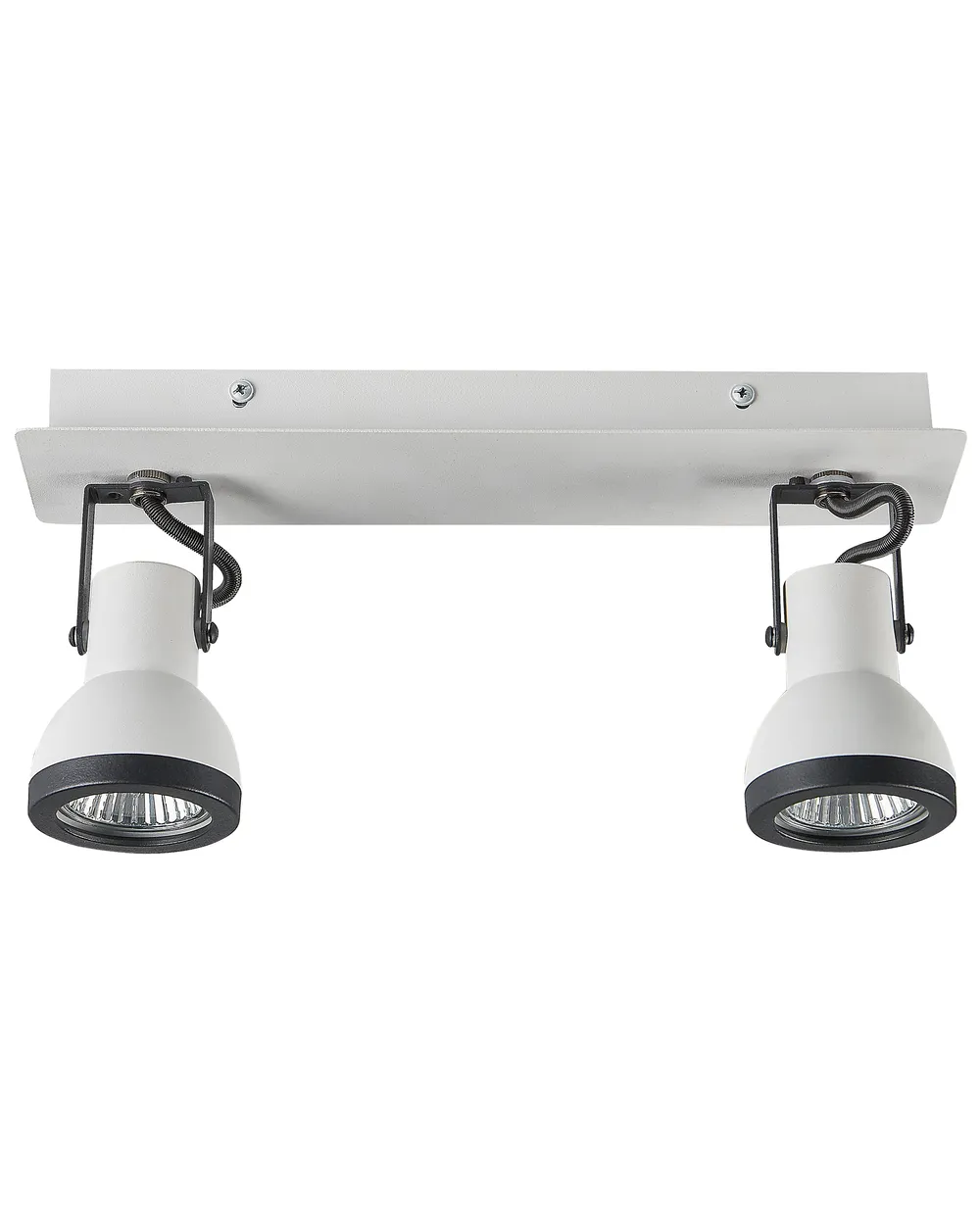 Lampa spot 2-punktowa BARO Regulowana Metal Biały