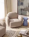 Armchair JULE Boucle Beige
