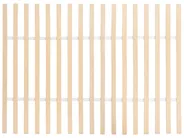 Bett mit Lattenrost WIZERNES 140 x 200 cm Helle Eiche_1059219