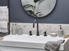 Ceramic 4-Piece Bathroom Accessories Set Grey RENGO_788454