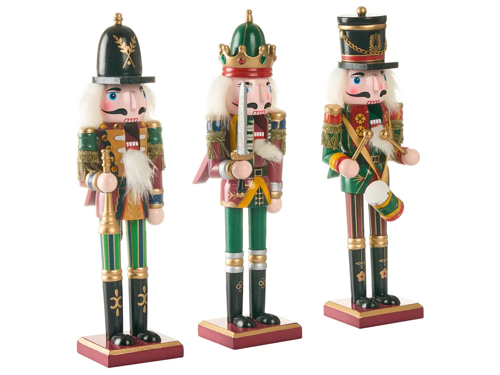 FIGURINE EN BOIS Brut Casse Noisette Hauteur 25,5cm EUR 2,00 - FR