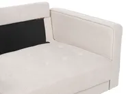 Divano 2 posti NURMO Tessuto Beige chiaro_896140