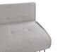 Divano letto tessuto grigio chiaro VESTFOLD_930459