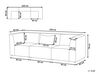 Háromszemélyes moduláris tópszínű kordbársony kanapé LEMVIG_875828