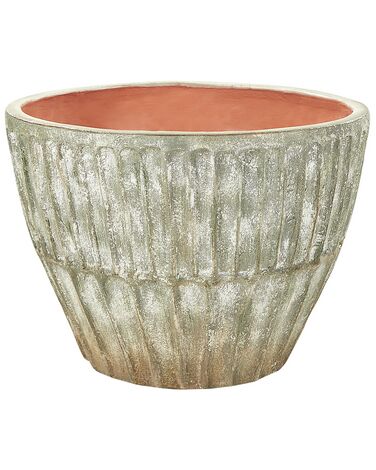 Vaso terracotta verde ⌀ 50 cm NYSSA