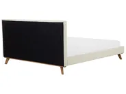Bed Chenille TALENCE 180 x 200 cm (EU Super King) Light Beige_732211