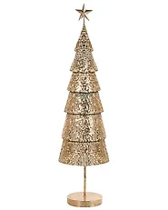 Christmas Decoration PORVOO 110 cm Christmas Tree Gold_1170951