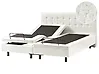 Adjustable Bed Boucle DUKE 180 x 200 cm (EU Super King) Off-White