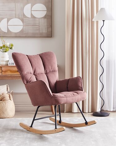 Rocking Chair Pink OULU