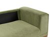 4 Seater Cord Sofa Green VENG_934559