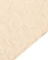 Faux Fur Rug GHARO Beige 80 x 150 cm_866666