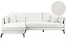 Corner Sofa ALTAN Boucle Off-White Right Hand