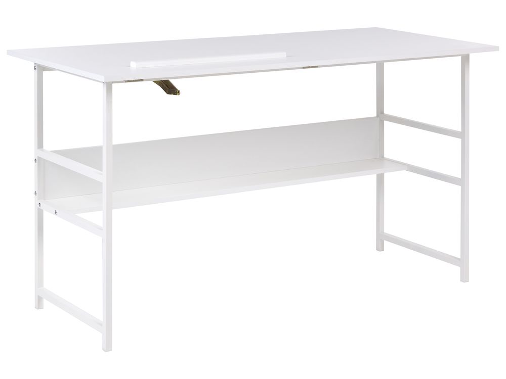 Table à dessin inclinable ORAN 140 cm x 60 cm Blanc