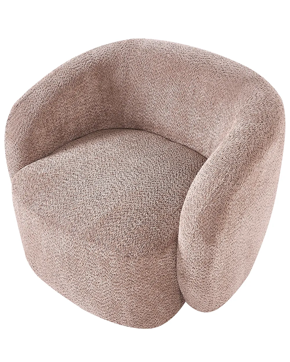 Swivel Armchair TORE Swivel Fabric Taupe_1165540