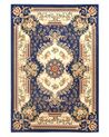 Tapis baroque bleu marine 140 x 200 cm GAZIANTEP_716879