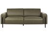 3 Seater Fabric Sofa Dark Green ASKIM_919011