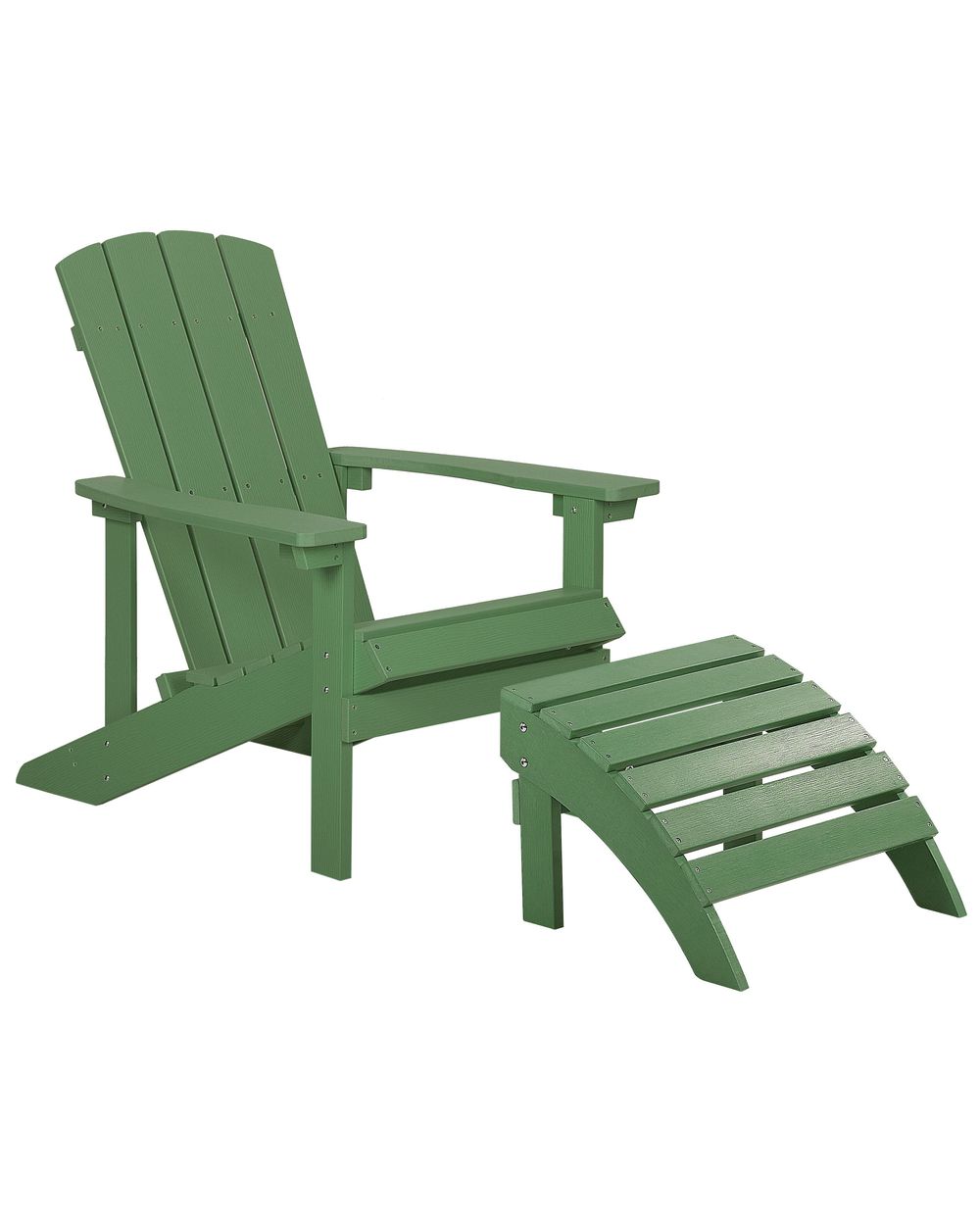 Chaise de jardin ADIRONDACK Vert
