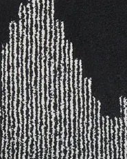 Tappeto BATHINDA Nero/Bianco 160 x 230 cm Cotone_817035