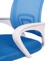 Otočná kancelárska stolička modrá SOLID_920026