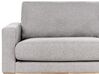 3 Seater Fabric Sofa Grey SIGGARD_920598