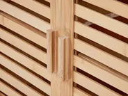 Szafka łazienkowa pod umywalkę MISSOULA 60 cm Bambus Jasnobrązowy_927284