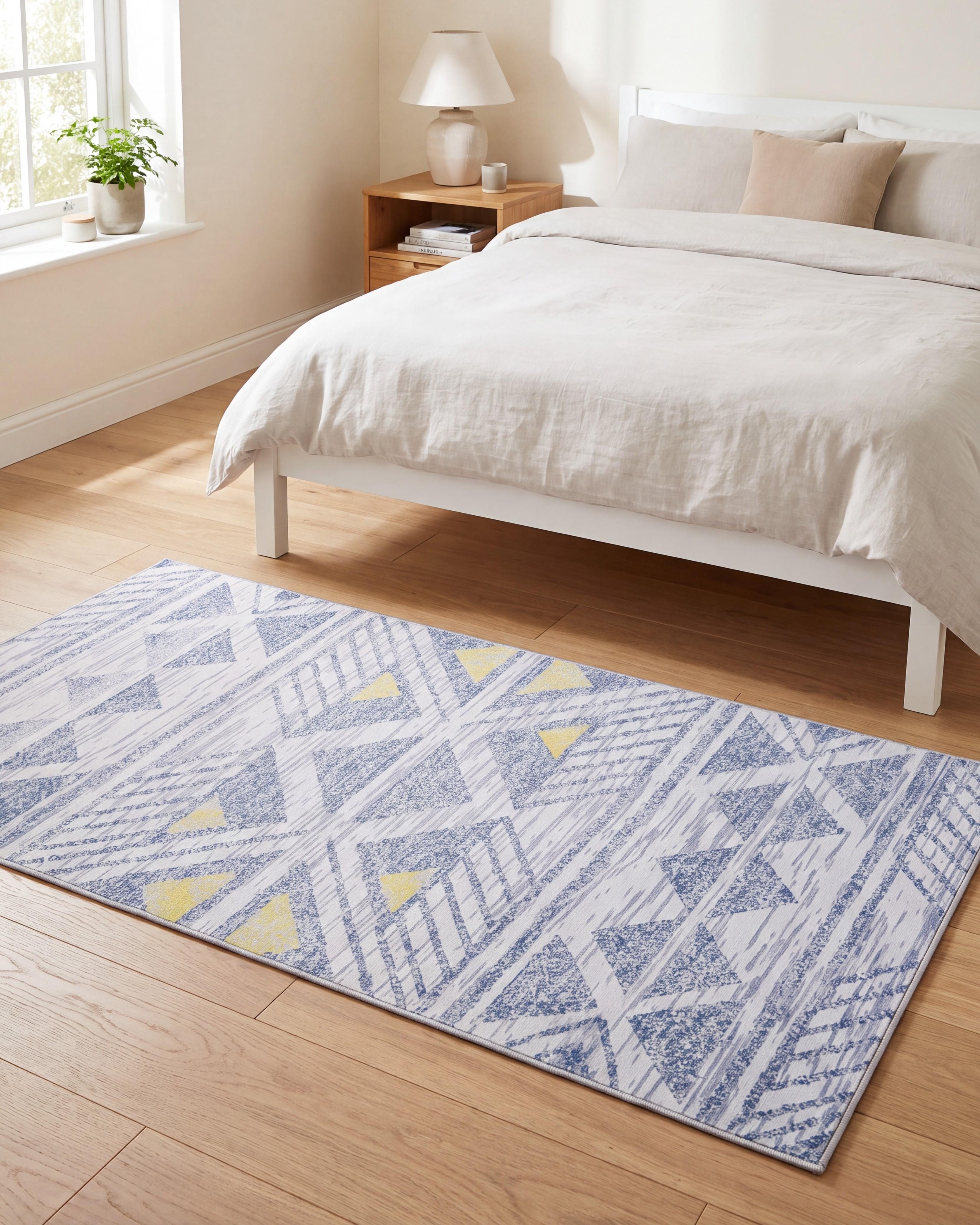 Rug KARGI Grey 80 x 150 cm