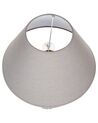 Tischlampe Keramik grau 49 cm Kegelform AGEFET_898015