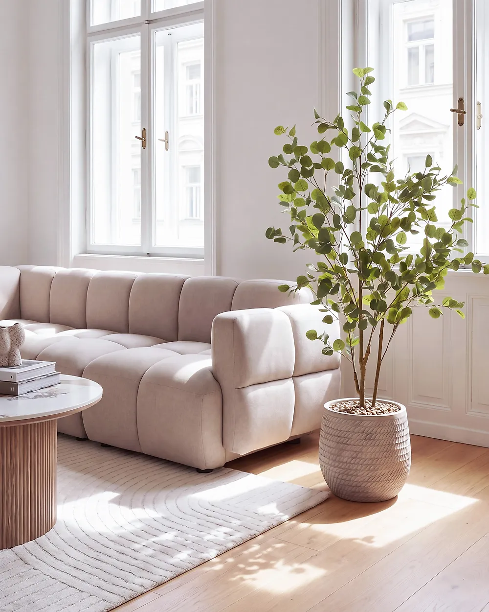 Artificial Plant EUCALYPTUS TREE 156 cm Green