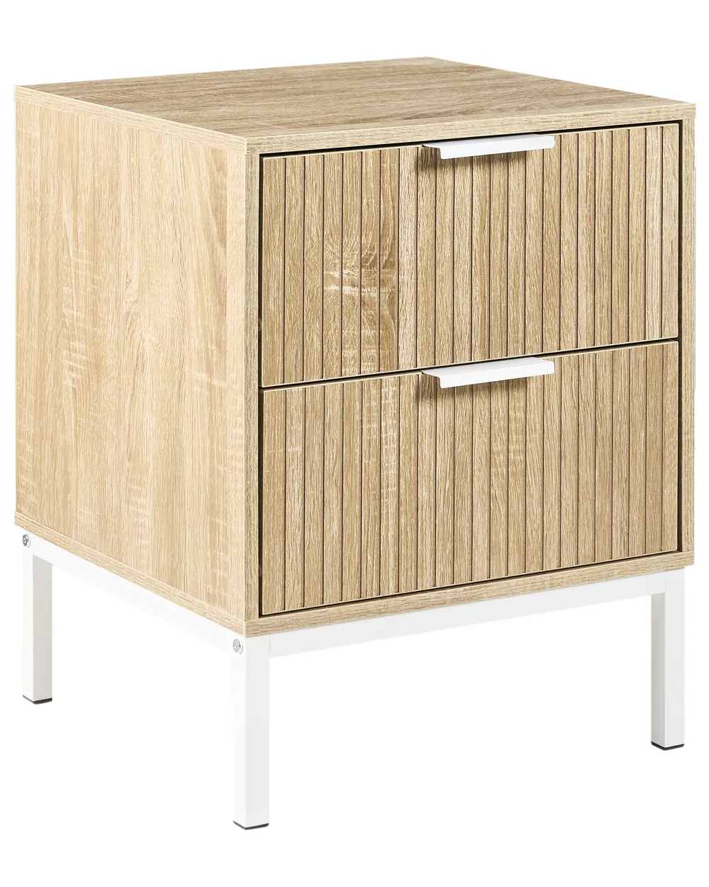 Mesita De Noche BONDI Marrón Claro