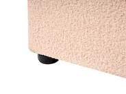 Ottoman Bed CHADENET Boucle Peach Pink 180 x 200 cm (EU Super King)_1025466