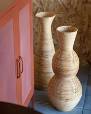 Vase décoratif SYMI 70 cm Rotin Naturel_1155693