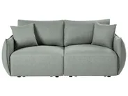 Modular Sofa 2 Seater MESNALI Fabric Green_1046402