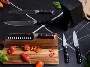 Set of 5 Knives in Block IKEDA Black_1022854