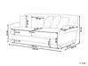 Soffa 3-sits tyg off-white EIKE_919674