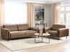 Fabric Living Room Set Brown ASKIM_917705