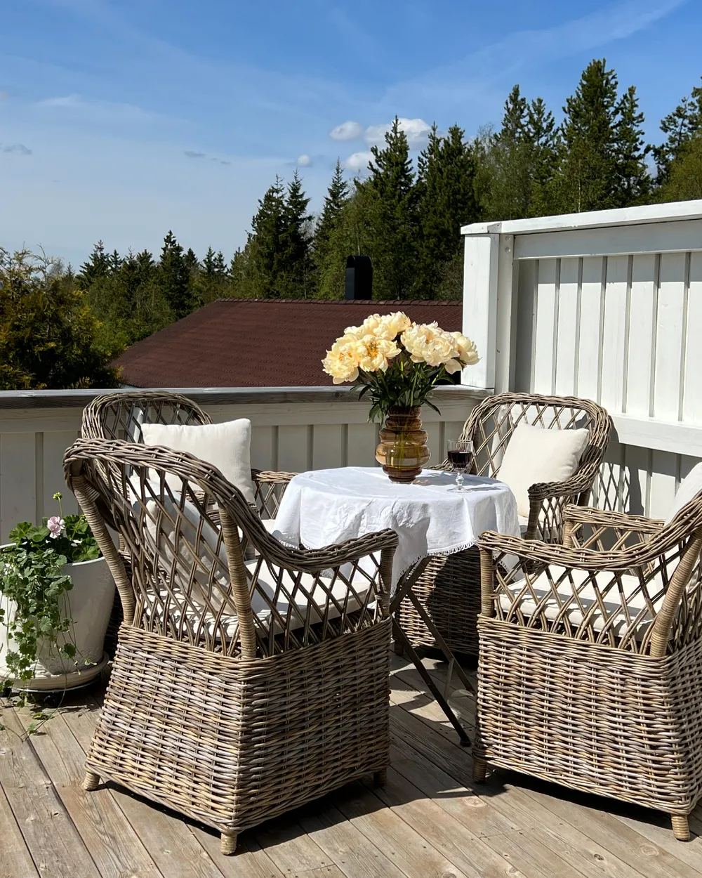 Garden Armchair MAROS Rattan Natural_899672