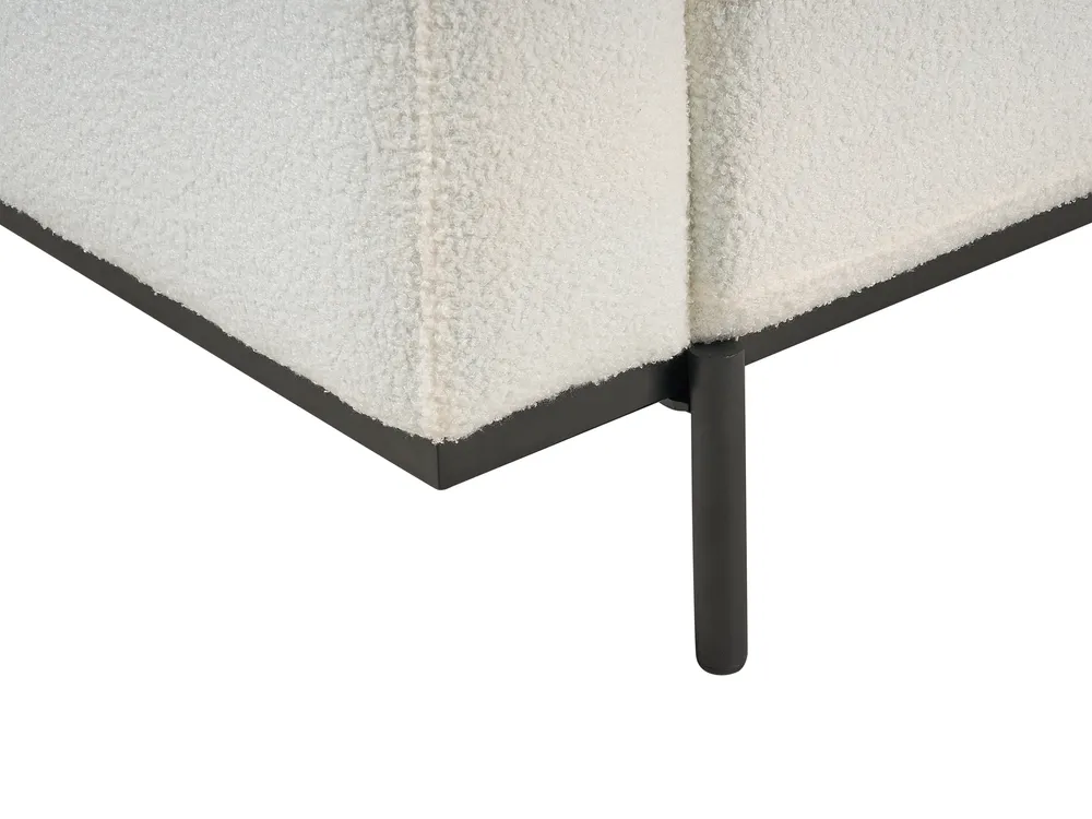 Sofa 3 Seater SOVIK Boucle Off-White_899708
