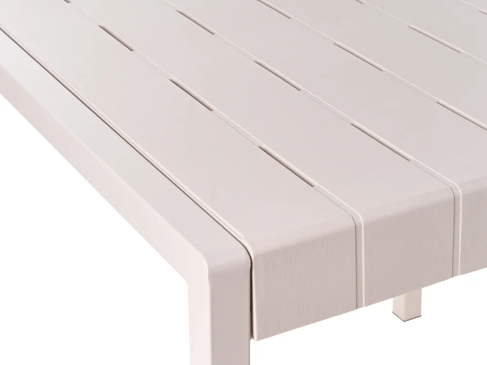 Garden Dining Table BARTICA 81 cm 84 cm Beige_993028