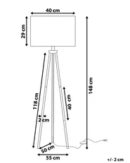 Floor Lamp VISTULA Metal Gold_784599