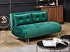 Sofá cama 2 plazas VESTFOLD Terciopelo Verde oscuro
