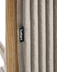 Poltrona SORSELE Velluto a coste Beige_1019396